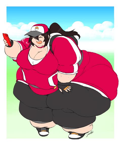 Female Pokemon Go! trainer by Jeetdoh | Body Inflation | Know Your Meme