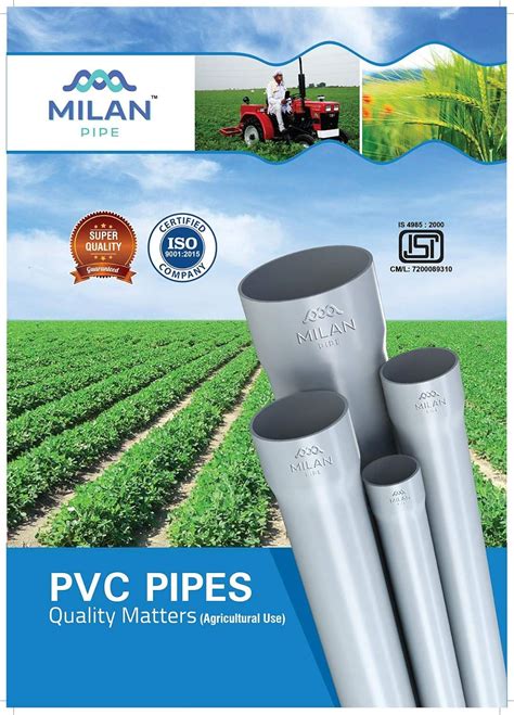 Milan Pipe Upvc Agriculture Pipe Kg Class Of Pipe Amazon In