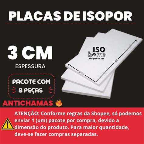 Placas De Isopor Mm Cm De Espessura Para Forro