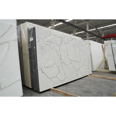 Chinese Wholesale Supplier Artificial White Calacatta Artificial Quartz