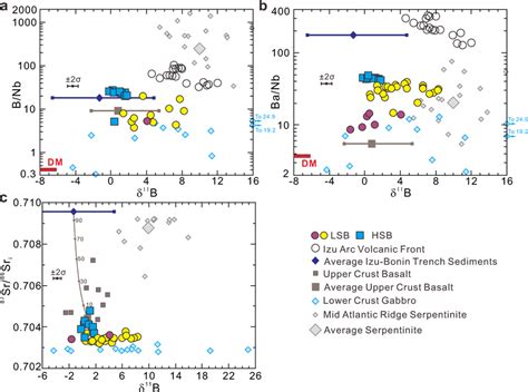 Boron And Strontium Isotopes And Trace Element Systematics Of The