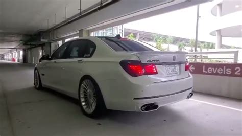 Bmw Alpina B7 750li F02 With Catless Downpipes And Muffler Delete Youtube