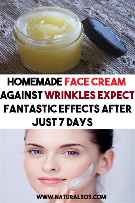 Homemade Face Cream Against Wrinkles Expect Fantastic Effects After