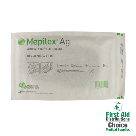 mepilex border ag silver dressing    silver layers medical