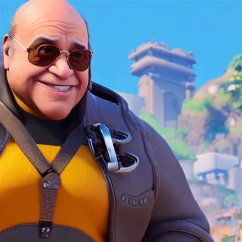 In Game Screenshot Of Danny Devito In Overwatch Stable