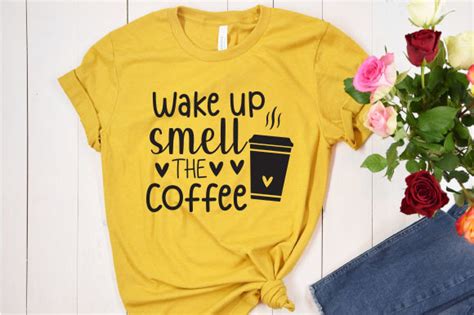 Wake Up Smell the Coffee Svg Gráfico por Fabrica svg store Creative