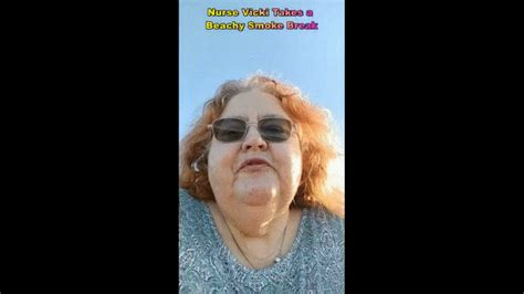 Beachy Smoke Break I Took A Walk On The Windy Beach Mpv Your BBW Nurse Vicki Clips4Sale