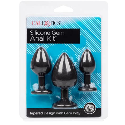 Calexotics Kit Anal De Silicona Con Gema