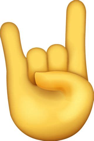 Rock Emoji [Free Download IOS Emojis] | Emoji, Cool emoji, Emoji faces