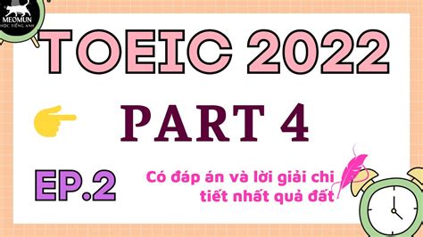 Ep Luy N Nghe Toeic Part C P N Chi Ti T Toeic Toeic