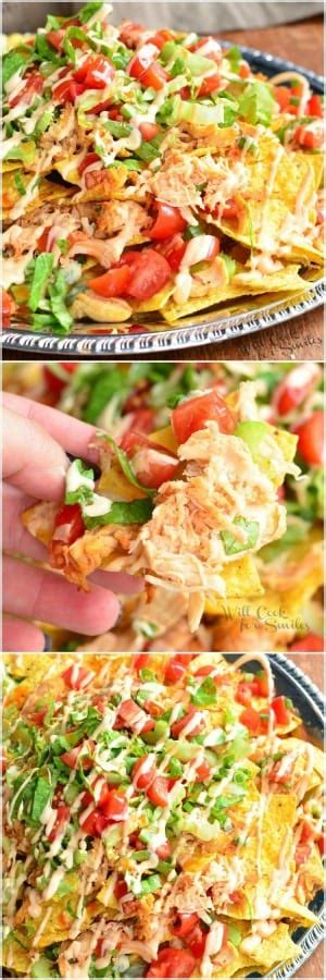 Buffalo Chicken Nachos Will Cook For Smiles