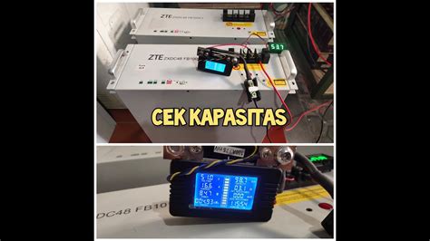 Proses Pengecekan Baterai Aki Battery Plts Lifepo Lfp Bekas Youtube