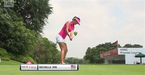 MICHELLE WIE SWING ANALYSIS - HSBC Women's World Championship