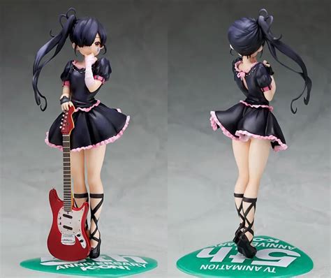 Cute Sexy Girl Action Figure Stronger Nakano Azusa K On 5th Anniversary Cartoon Doll Pvc