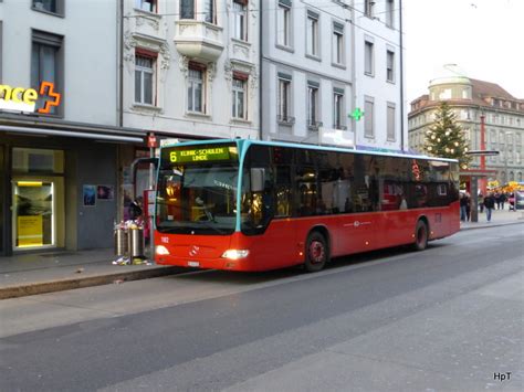 Vb Biel Mercedes Citaro Nr Be Unterwegs Auf Der Linie In