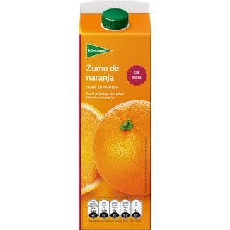 Comprar Zumo De Naranja Sin Pulpa Exprimido Brik L El Corte Ingles