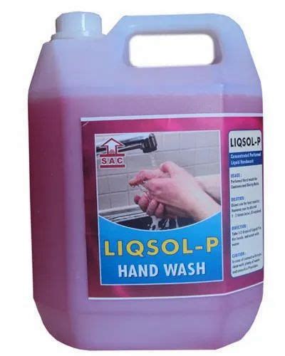 Liquid Hand Wash Liqsol P Ltr Packaging Type Can Packaging Size