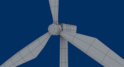 3d Model Wind Turbine Vr Ar Low Poly Cgtrader