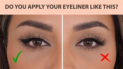 How To Apply Eyeliner The Right Way 2021 Nina Ubhi How To Apply