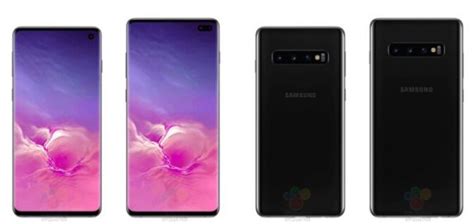 Samsung Galaxy S10 And S10 With In Display Front Camera Triple Rear Cameras In Screen