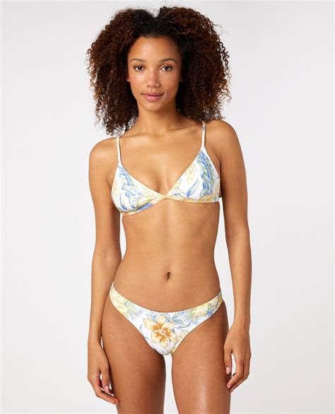 Rip Curl Always Summer Triangle Bikini Set White Wetsuit Centre