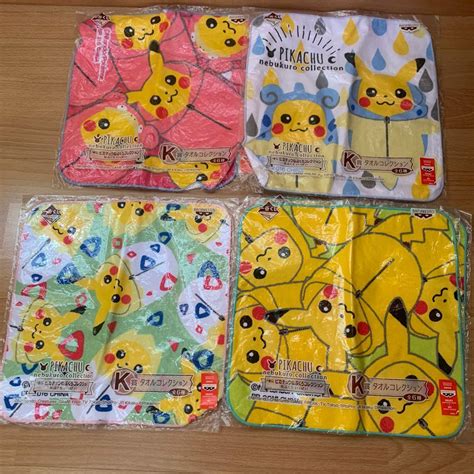 Banpresto Pikachu Nebukuro Collection Pokemon Towel Everything Else On