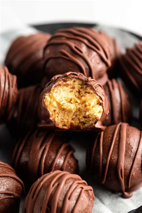 Peanut Butter Balls With Rice Krispies Rich And Delish