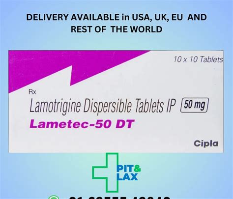 Lametec 50 Mg At Rs 172stripe Lamotrigine Tablets In Surat Id