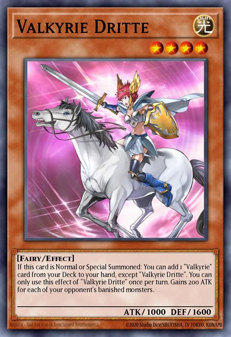 Valkyrie Dritte Yu Gi Oh Card Database Ygoprodeck