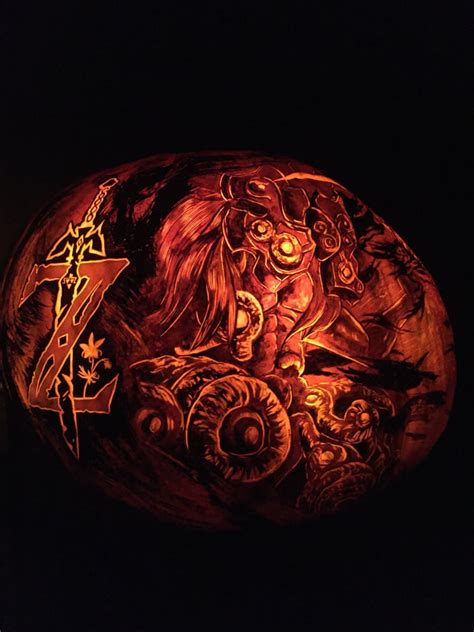 Zelda Pumpkin Stencils