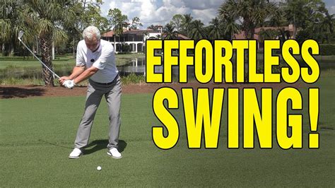 How To Own An Effortless Golf Swing Youtube