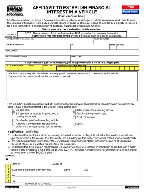 Oregon Dmv Forms Complete With Ease Airslate Signnow