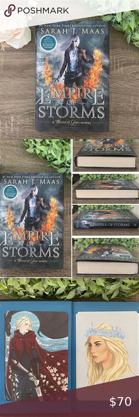 Empire Of Storms Bandn First Edition Hardcover Book By Sarah J Maas