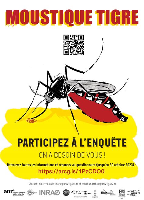 Le Moustique Tigre Enqu Te Aupr S Des Habitant Es De La M Tropole De