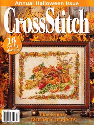 Just Cross Stitch Magazine September October 2012 Stitches From The Heart