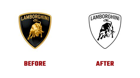 Lamborghini Reveals New Simplified Logo Design