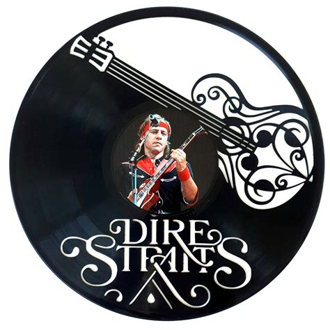 Dire Straits With Vinyl Sticker Broken Record