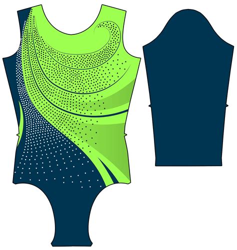 Titan Green Long Sleeve Deluxe Gymnastics Leotard Velocity Pro Sport