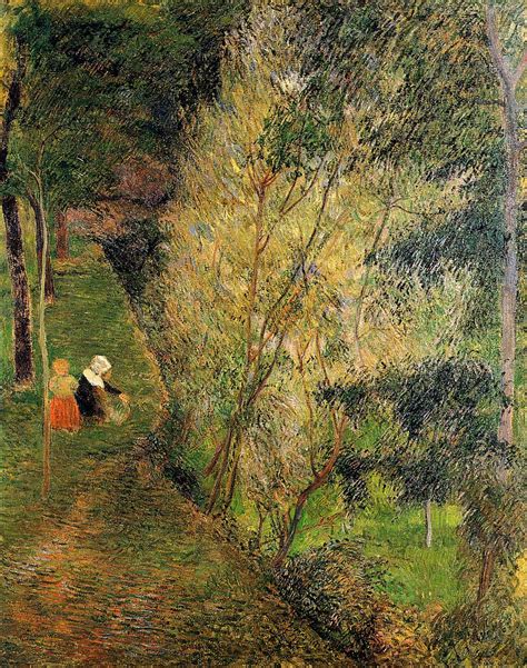 Pont Aven Woman And Child 1886 Paul Gauguin