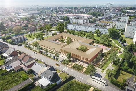 Maubeuge Le Visage Du Nouveau Groupe Scolaire Anne Frank Debussy