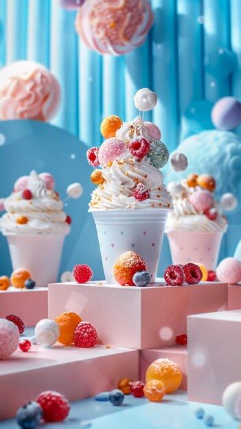 Unicorn Hot Choolate And Cookies For Party Premium AI Generated Image