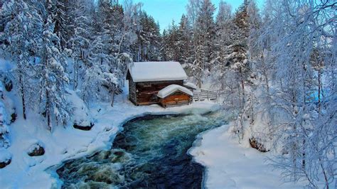 Winter Cabin Wallpapers Top Free Winter Cabin Backgrounds