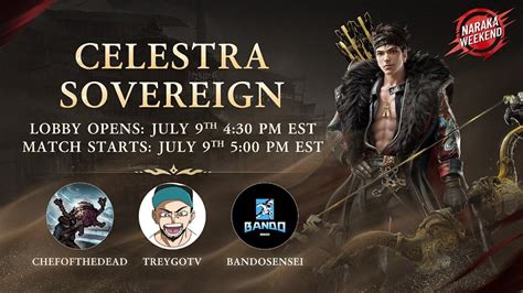 NA Celestra Sovereign NARAKA WEEKEND NARAKA BLADEPOINT THE