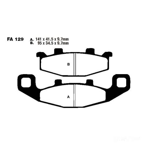 Bremsbelag Bremsbel Ge Ebc Fa Hh Vorne F R Suzuki Gs Eu Bj