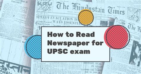 How To Read Newspaper For UPSC Civil Services Exam UPSCHub