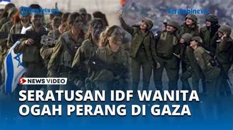 Ratusan Tentara Wanita Israel OGAH Perang Tertekan Kecaman Usai IDF