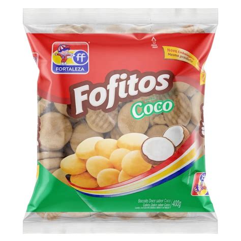 Biscoito Coco Fortaleza Fofitos Pacote G Shopee Brasil