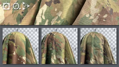 artstation  army ocp camo generator game assets