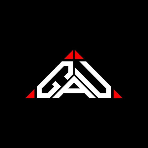 GAU letter logo creative design with vector graphic, GAU simple and ...