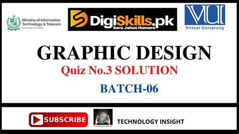 Digiskills Graphic Design Quiz Solution Batch Quiz Batch